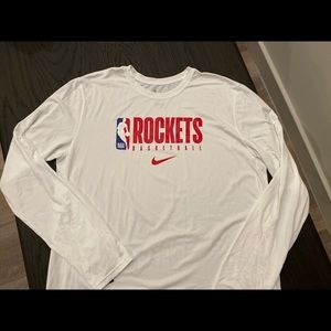 Nike NBA Houston Rockets Long Sleeve / Crewneck